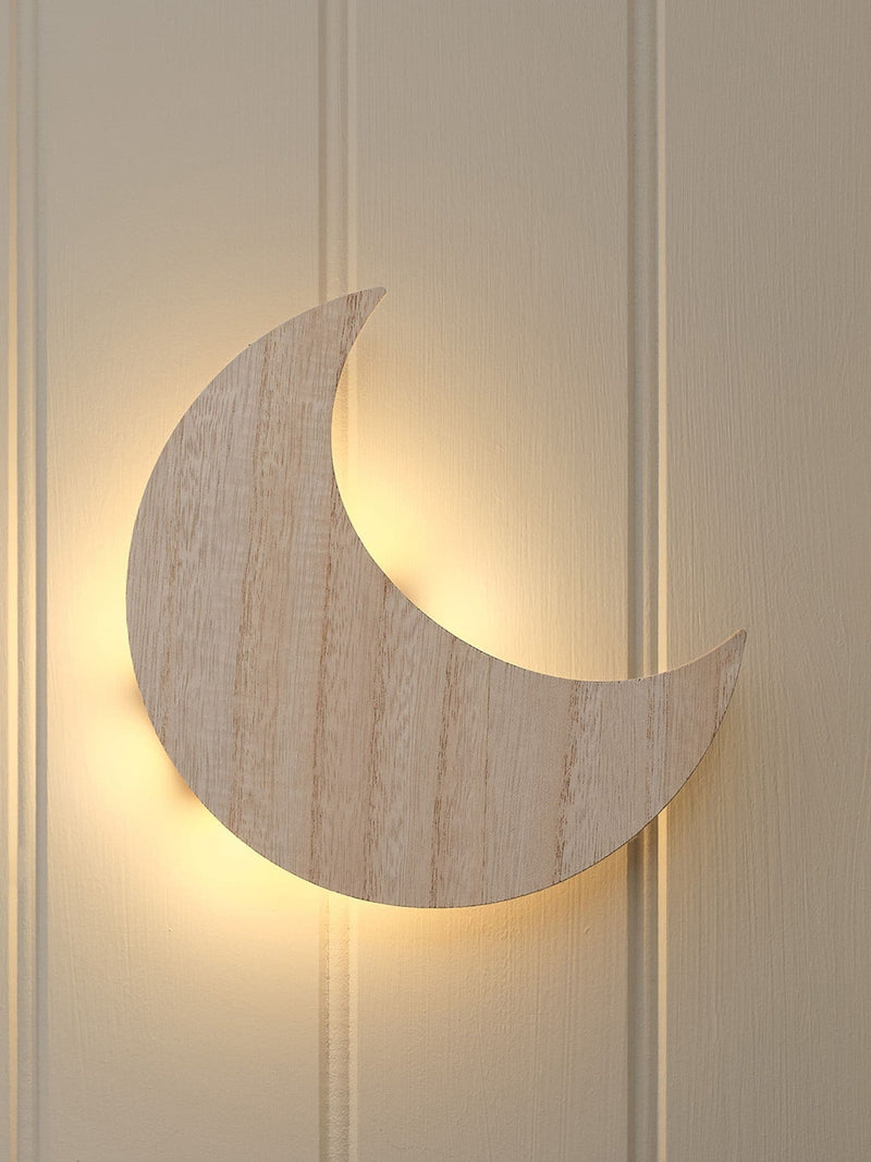 Lights4fun moon wall light 20cm, UK version
