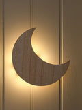 Lights4fun moon wall light 20cm, UK version
