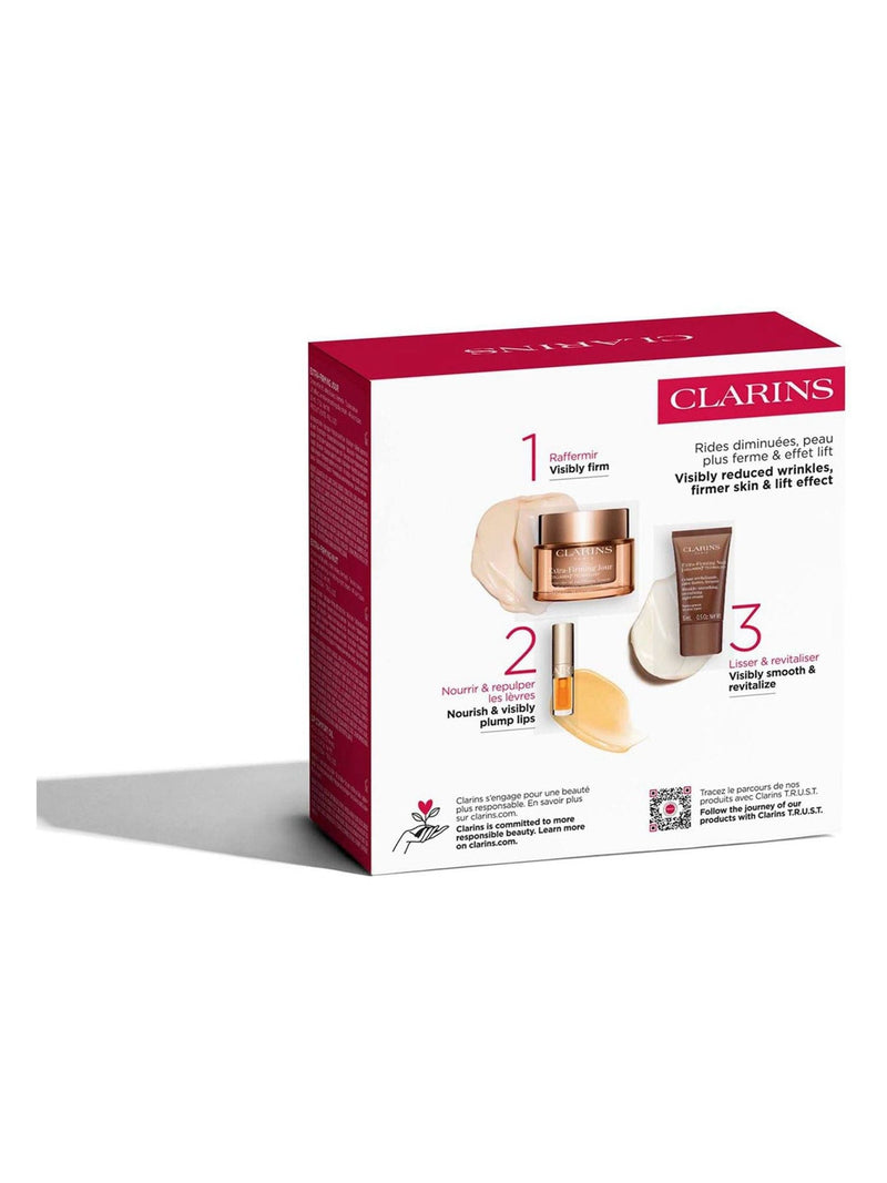 Clarins Extra-Firming Gift Set with day and night creams (British brand)