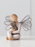 Willow Tree off white Angel of Comfort figurine 8cm, UK version