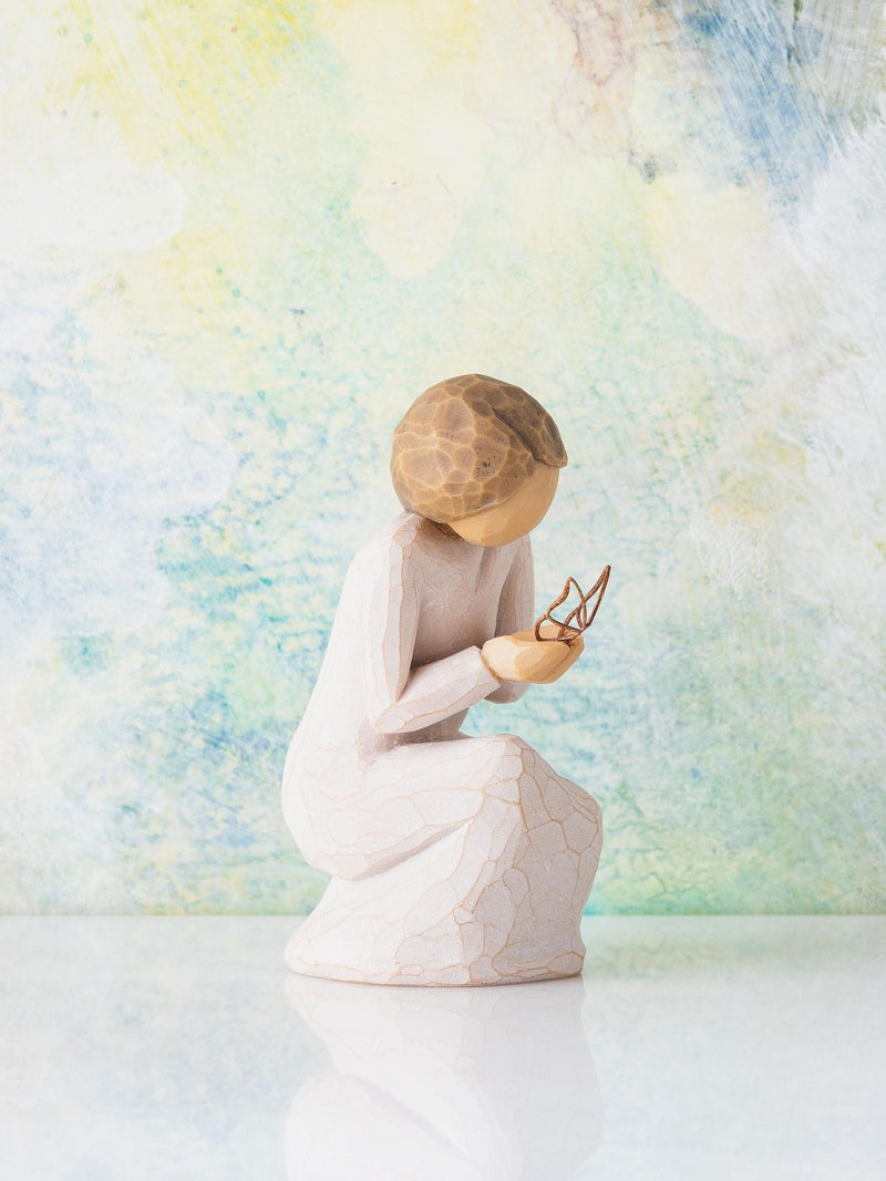 Willow Tree off white quiet wonder figurine (British brand)