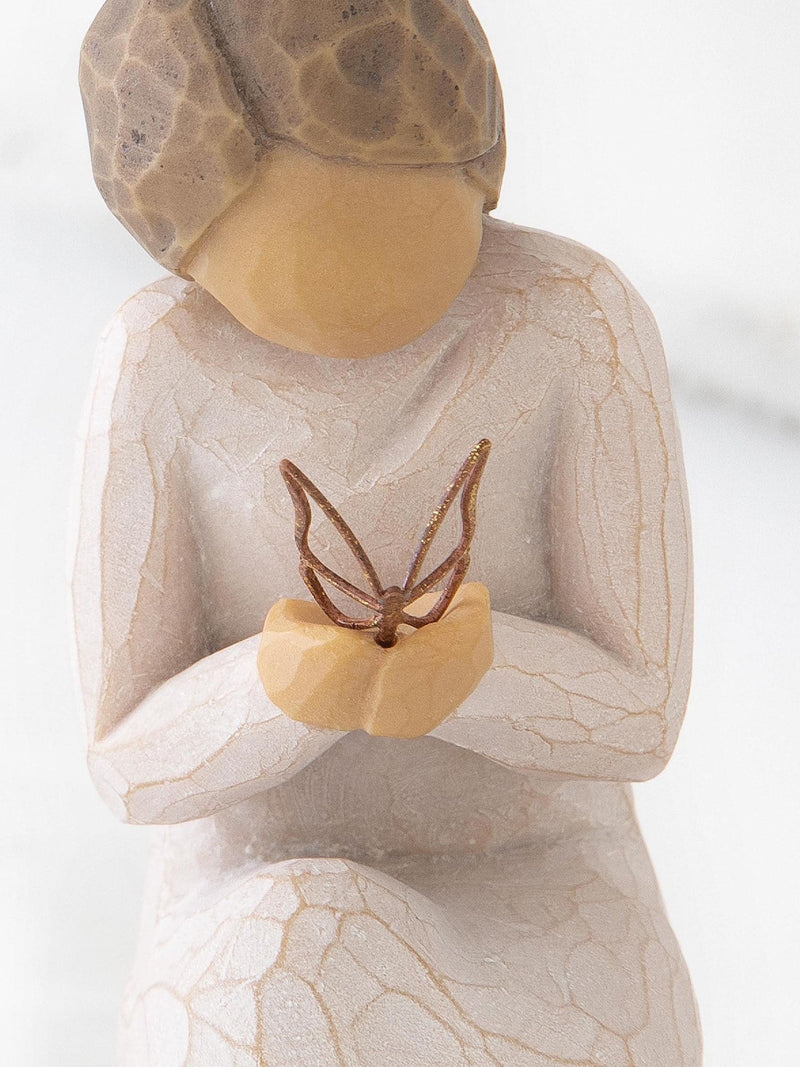 Willow Tree off white quiet wonder figurine (British brand)