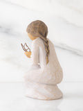 Willow Tree off white quiet wonder figurine (British brand)