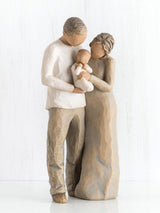 Next Willow Tree Off White We Are Three Figurine- Buy online at McGrocer