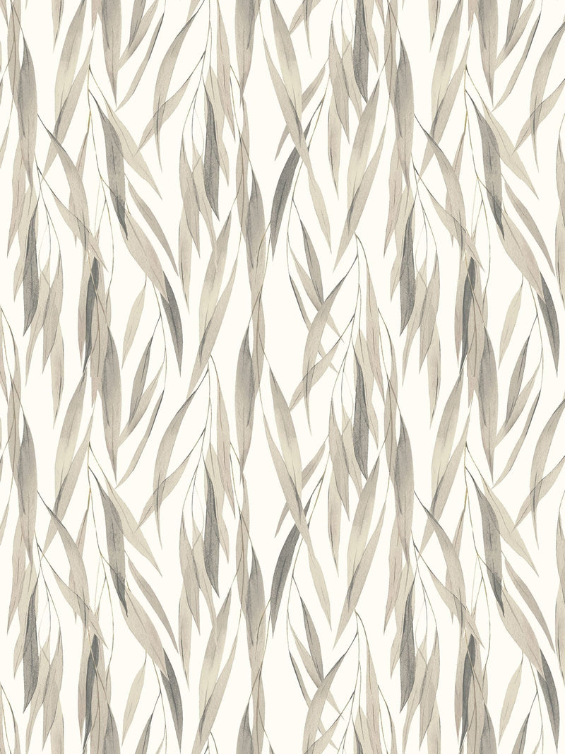 Hoopla Walls wallpaper sample Stone Linen Eucalyptus Whisper A4 - British product