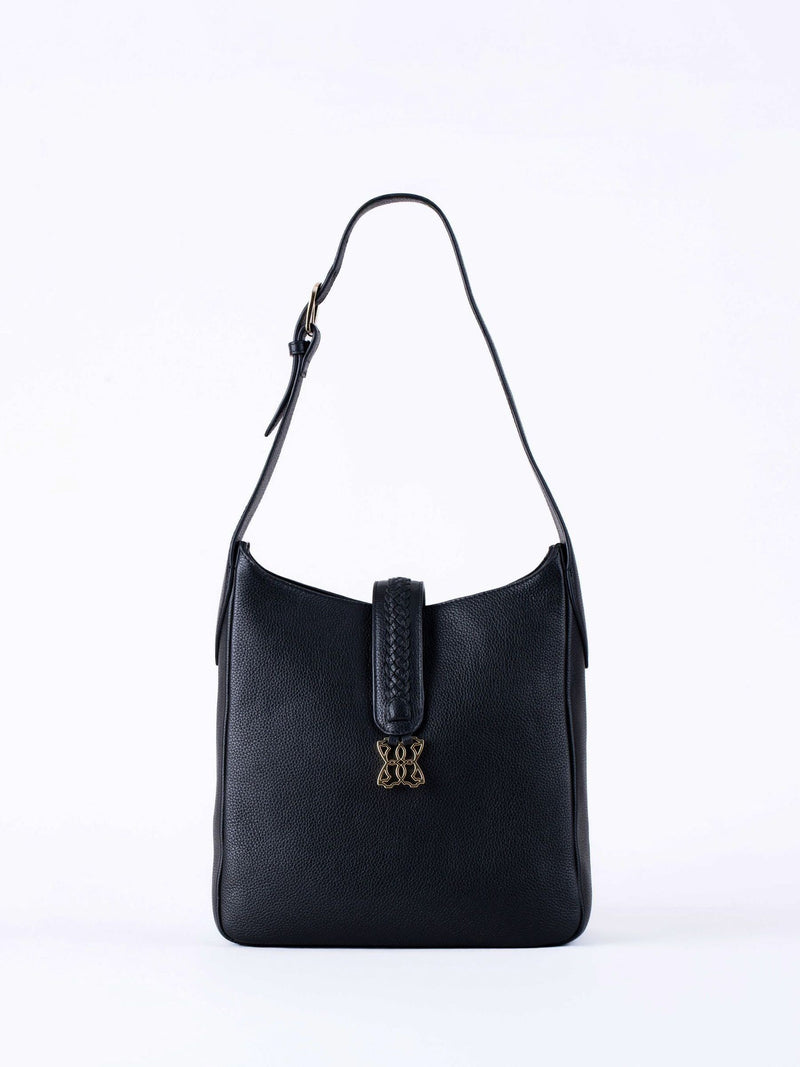 Lakeland Leather black Dalston shoulder bag, UK version