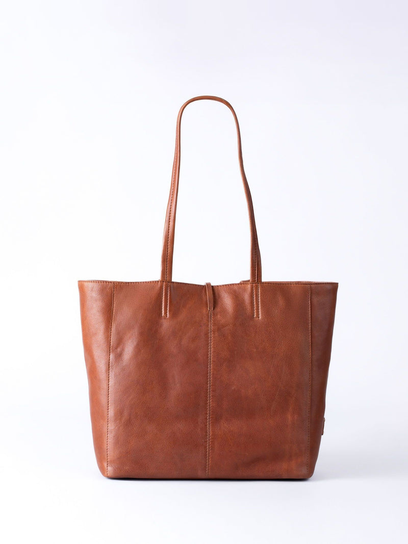 Lakeland Leather Brown Patterdale tote bag - British product
