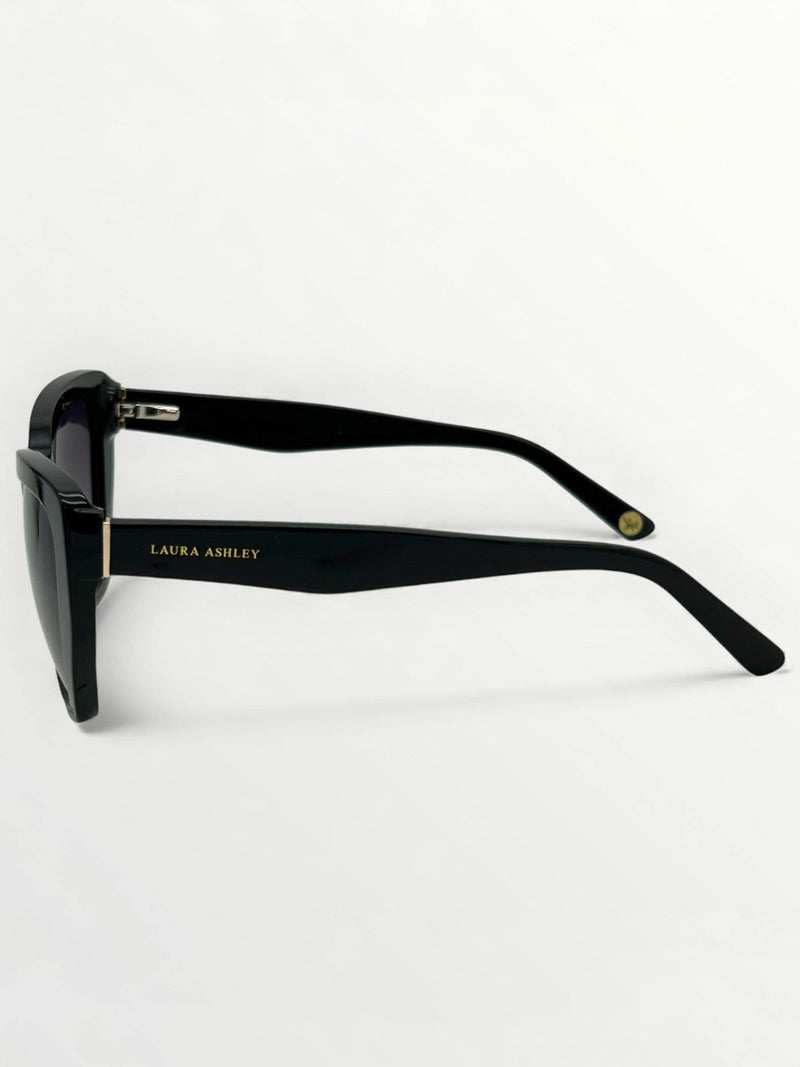 Laura Ashley black geometric sunglasses - British product