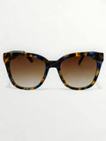 Laura Ashley brown oversized sunglasses with black gradient lenses, imported from the UK