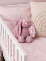 Next My 1st Years Personalised Dusky Mauve Bunny Plush Toy- Buy online at McGrocer