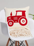 No Ordinary Gift personalised children's vehicle cushion 45cm x 45cm, imported from the UK