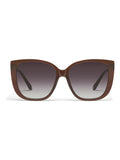 QUAY Ever After sunglasses in brown (British brand)
