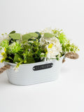 Scottish Everlastings artificial hydrangea trough 35cm tall, UK version