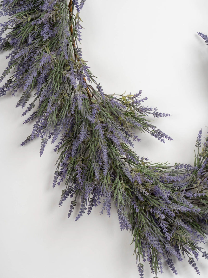 Scottish Everlastings Ltd trailing lavender garland 183cm, UK version