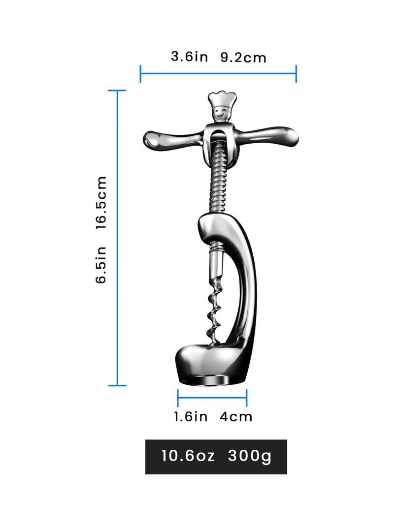 Gourmet Easy heavy-duty corkscrew standard size, UK version