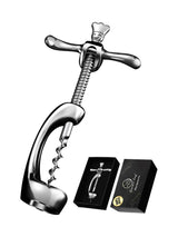 Next Gourmet Easy Stainless Steel Heavy-Duty Corkscrew Wine Opener- Buy online at McGrocer