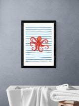 Next East End Prints Black Deep Sea Wall Art Print by Merel Takken- Buy online at McGrocer