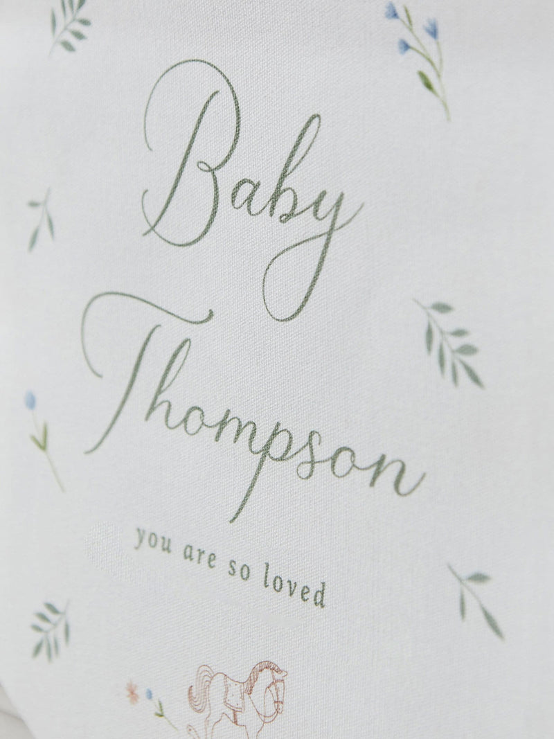 Made Yours personalised baby wall hanging decoration (British brand)