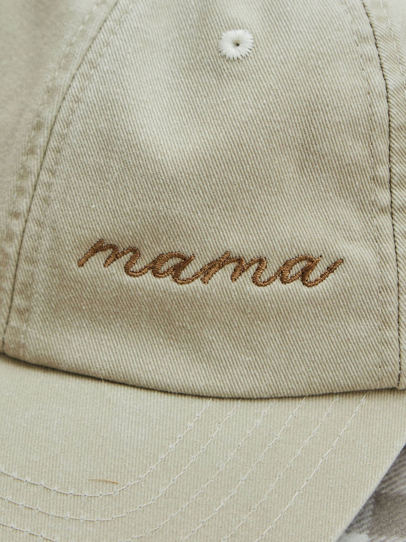 Made Yours personalised Mama cap in cotton (British brand)