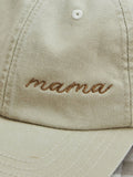 Made Yours personalised Mama cap in cotton (British brand)