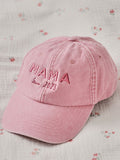 Made Yours personalised vintage pink mama cap, UK version