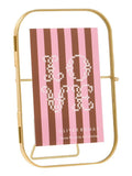 Oliver Bonas gold curved glass picture frame 4x6, UK version