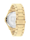 Tommy Hilfiger gold tone plated bracelet watch 43mm (British brand)