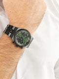 BOSS watch chrono black IP 41mm - British product