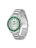 Lacoste Silver Tone Boston stainless steel watch, imported from the UK