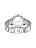Lacoste Silver Tone Boston stainless steel watch, imported from the UK