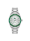 Lacoste Silver Tone Boston stainless steel watch, imported from the UK