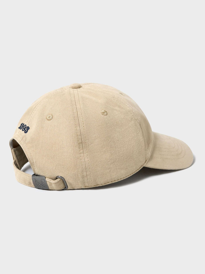 Crew Clothing natural vintage cap 100% cotton, imported from the UK