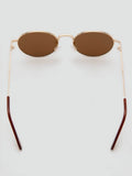 Mango gold frame sunglasses round design, imported from the UK