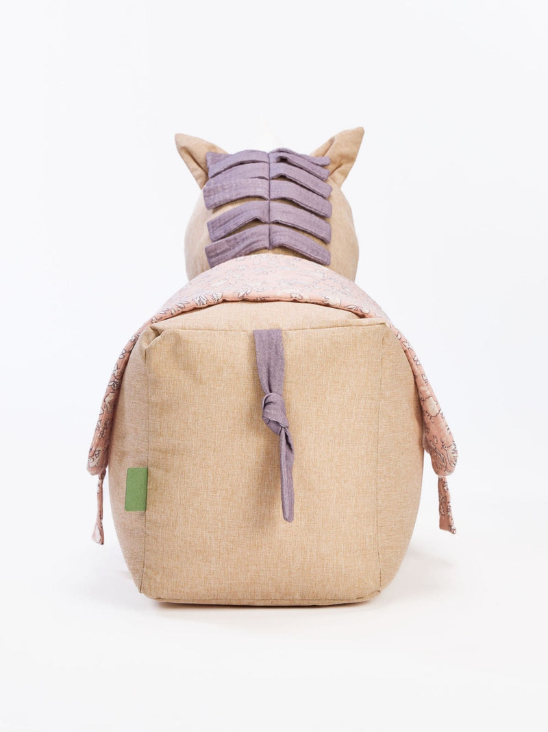 Tutti Bambini Uma Unicorn ride-on beanbag, UK version