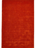 Think Rugs Terracotta Kasbah modern wool rug, imported from the UK