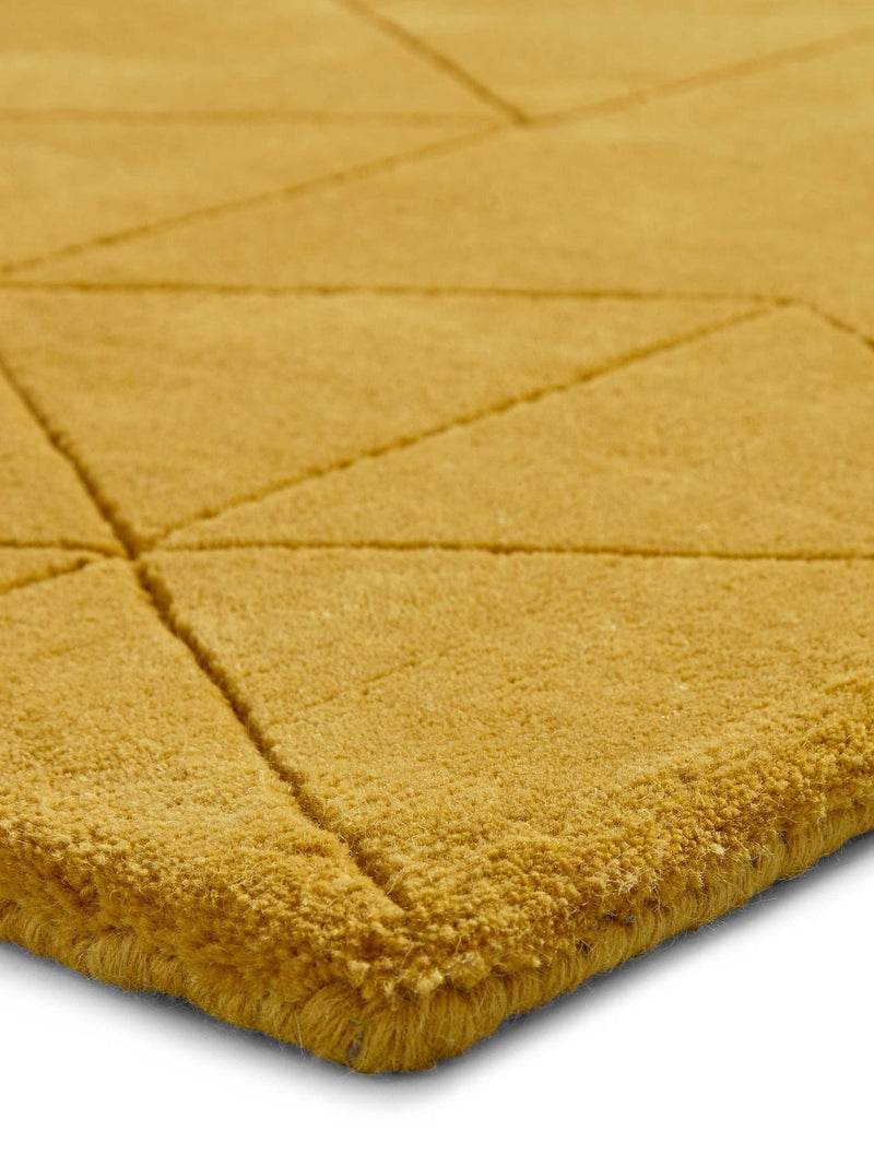 Think Rugs Ochre Kasbah wool rug (British brand)