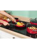 Russell Hobbs Red Riviera 4-piece pan set (British brand)