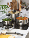 Salter 3 piece silver stockpot set (British brand)