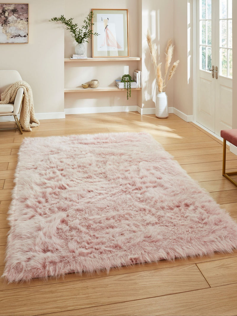 Think Rugs Polar Plush shaggy rug (British brand)