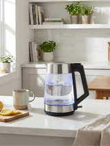 Next Salter Black Glass Kettle 1.7L- Buy online at McGrocer