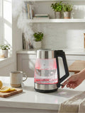 Salter black glass kettle 1.7L, UK version