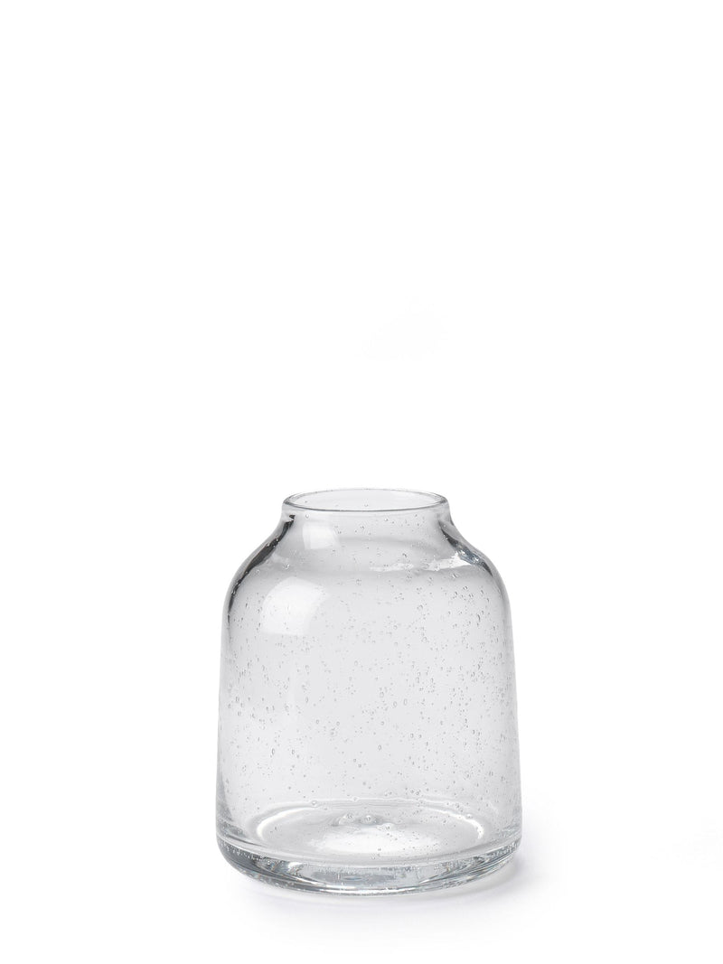 The Conran Shop Pod Bubble Vase 21cm clear glass - British product