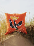 The Conran Shop Orange Pieces cushion 50x50cm (British brand)