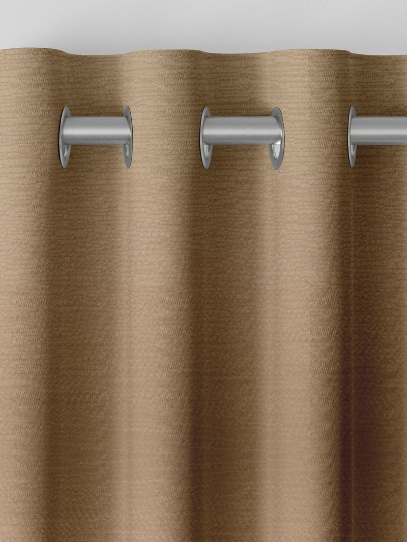 Natural Cashew Gleam made to measure curtains - British product