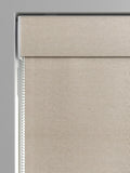 Heyburn roman blind champagne gold made to measure, imported from the UK