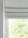 Bluebell roman blind striped jacquard made to measure (British brand)