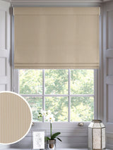 Next Josie Natural Striped Roman Blind- Buy online at McGrocer
