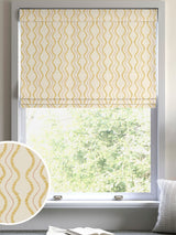 Next Ochre Yellow Anton Roman Blind- Buy online at McGrocer