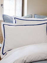 Next Christy Beaumont Cotton Percale Navy Pillowcase Pair- Buy online at McGrocer