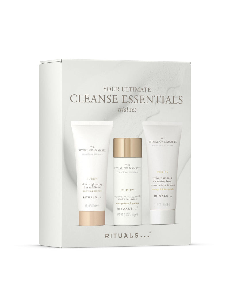 Rituals cleansing gift set travel size, UK version